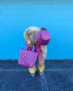 how to wear color