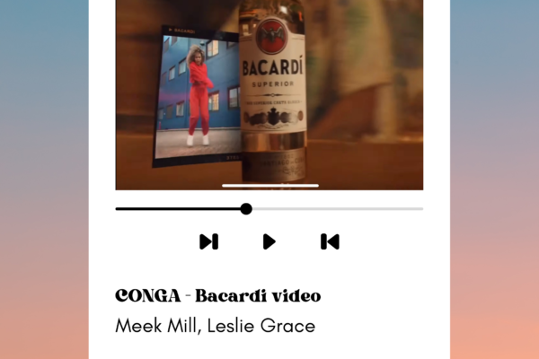 CONGA music video | global Bacardi campaign